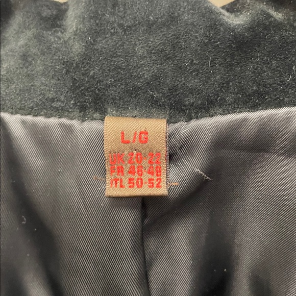 Danier - Classic Y2K 90s Suede Jacket - Black - L - Picture 3 of 10